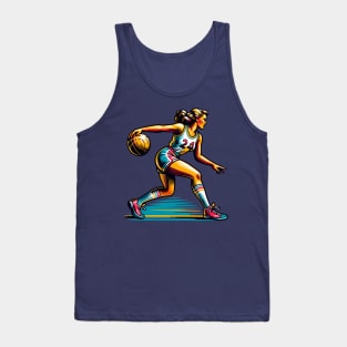 Female basketball player Tank Top